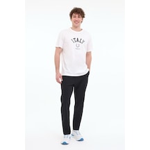 Lumberjack Ml Renato 11ıtl1030 5fx 101940309 Erkek Tişört Beyaz S-xxl Beyaz