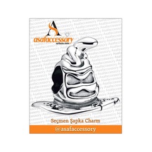 Harry Potter Seçmen Şapka Charm Gümüş Kaplama