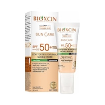 Bioxcin Sun Care Çok Yüksek Korumalı Yağlı Ciltler Için Renkli Güneş Kremi Tinted Spf 50+ 50 Ml