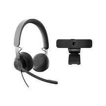 Logitech Kişisel Video İşbirliği Seti, Siyah, Tek Boyut