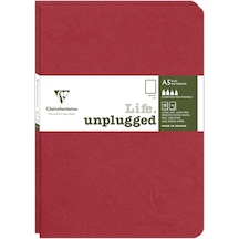 Clairefontaine Age Bag Stapled A4 Çizgili Defter Bordo 733072c