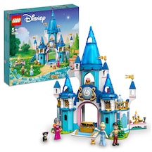 LEGO ® | Disney Princess Sindirella ve Yakışıklı Prens'in Şatosu 43206 - 5 Yaş ve Üzeri Hayal Gücü Geniş Çocuklar için Oyuncak Yapım Seti (365 Parça)