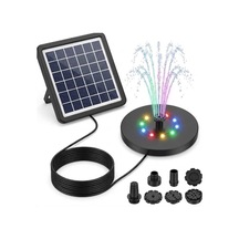 Gy-8039-1 Güneş Enerjili Rgb Ledli Bahçe Fiskiyesi - Havuz Fiskiyesi 13cm Diğer