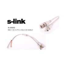 S-Link Sl-Dc562 Bnc+Dc5.5*2.1 0.30 Cm Dc Kablo