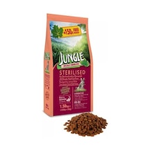 Jungle Sterilesed Somonlu Kısırlaştırılmış Yetişkin Kedi Maması 1500 G