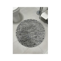 Halı 80 X 80 Cm Gri Gri