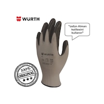Würth Mekanikçi Iş Eldiveni Siyah 9/Large 48 Çift