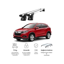 Trio-ıı Honda Hr-v 2015 Ve Sonrası Kilitli Ara Atkı 120cm Port Bagaj Tavan Barı