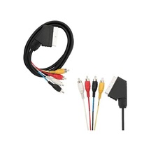 Sh Powermaster Scart 4rca 1.2 Metre 8mm Gold Kablo Najmaddin