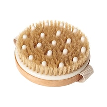 Bluefox Doğal Sisal Vücut Fırçası Kuru Fırçalama & Peeling İçin Islak/kuru Kullanım Avuç İçi Masaj Ve Eksfoliasyon Fırçası