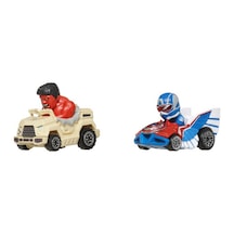 Hot Wheels Racerverse İkili Arabalarred Hulk & Captaın Amerıca Hx Çok Renkli