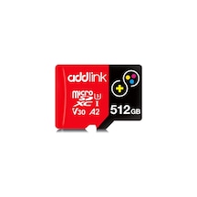 Addlınk Ad512gbmsxt3a 512gb Turboplay Microsd Xc Uhs1 V30 U3 A2