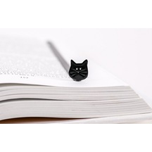 Sevimli Kedi Figürlü Dekoratif Metal Kitap Ayraçları.kitap Ayracı