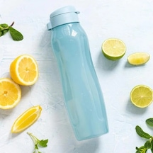 Tupperware Eko Şişe Suluk Slim 1 Lt Mavi