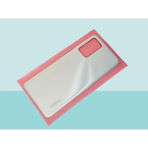 Tkgz - Oppo A16 Arka Pil Batarya Kapağı - Gri Çok Renkli