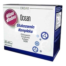 Orzax Ocean Glukozamin Kompleks 60 Tablet  2 Kutu