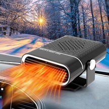 Dancemonkey Lichen Araç Isıtıcı, Araç Plug-ın Isıtıcı, Araç Taşınabilir Cp Siyah