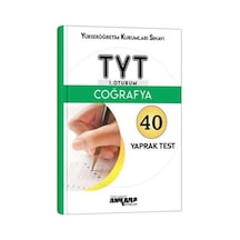 Ankara Yayınları Tyt Coğrafya Yaprak Test 2021-2022