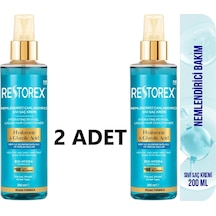 Hydra Nemlendirici Canlandırıcı Bakım Sıvı Saç Kremi 2x200 Ml-hyaluronik Asit Glikoik Asit