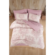 Nevresim Seti Çift Kişilik Jumbo Gülkurusu Gülkurusu