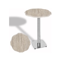 Papatya Bistro Wermodin Masa Yuvarlak 67 Cm Kromnikel - Monaco Çok Renkli Papatya Bistro Wermodin Masa Yuvarlak 67 Cm Kromnikel - Monaco Çok Renkli