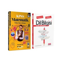 Yediiklim 2026 Kpss Matematik Atölye Video Ders Notları Ve Akm Dil Bilgisi Soru Bankası Seti 2 Kitap