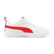 Puma 38583605 Rickie Ac+ Ps Whıte Red Dazzling Blue Çocuk Sneaker 001
