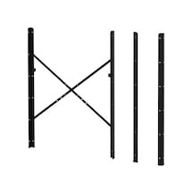Ikea Bror Direk, Siyah, 110 Cm, 4 Adet