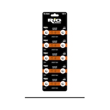 10 Adet Ag1 Alkaline Düğme Pil 1.5 Volt Lr621 / 364 / 164 Alkali Düğme Piller