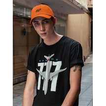Boeing 777-300 Siyah T-shirt Siyah Boeing 777-300 Siyah T-shirt Siyah