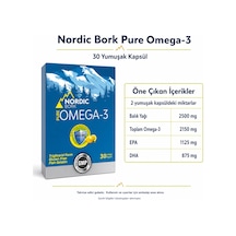 Nordic Bork Pure Omega-3 Balık Yağı 30 Yumuşak Kapsül