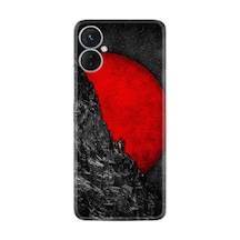 Tecno Spark 9 Pro Kılıf Silikon Desen Özel Seri Kırmızı Gezegen 1713