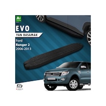 S-dizayn Ford Ranger 2 Evo Siyah Yan Basamak 193 Cm 2006-2013 A+ Kalite