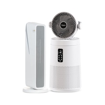 Xenon Smart Akıllı Hava Isıtıcı Ve Fanlı Aromaterapi Özellikli Hepa13 Filtreli Sessiz Hava Temizleyici Seti