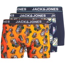 Jack&jones Jactriple Skull Trunks 3'lü Erkek Boxer 12252541-18194 001