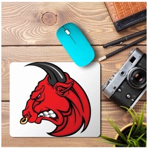 Angry Bull Head Bing Baskılı Mousepad Mouse Pad