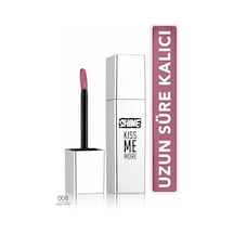 Flormar Shine Kiss Me More Uzun Süre Kalıcı & Parlak Bitişli Likit Ruj 008 Long Story