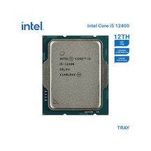 Intel Alder Lake İ5-12400 Tray 2.50ghz/4.40ghz 18mb Lga1700 6 Core Vga'lı Fansız