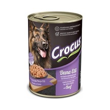 Crosus Yetişkin Köpek Dana Etli Yaş Mama 400 G