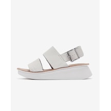 Clarks Velhill Strap Kadın Beyaz Sandalet 26170824 Beyaz