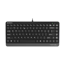 A4 Tech Fk11 Q Usb Kablolu Mm Mini Gri Siyah Klavye