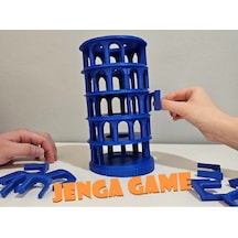 Pisa Jenga Oyunu Eğimli Kulesi