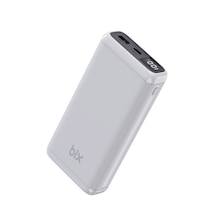 Bix Bxpb204 20000mah Usb 22.5w Type-c Çift Portlu Powerbank Beyaz