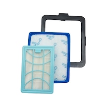 Philips Fc 9749/07 Uyumlu Süpürge Hepa / Sünger Filtre / Çerçeve Seti 3'lü Set