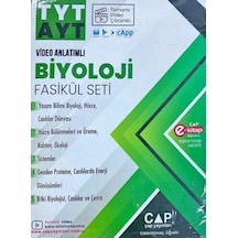 Tyt Ayt Biyoloji Video Anlatımlı Fasikül Seti Çap Yayınları