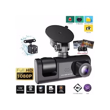 2026 Yeni Nesil 3 Kameralı Wifili Araç İçi Kayıt Kamerası Trafik Recorder 2 İnç Ips Ekran Full Hd 1080p - 885944028