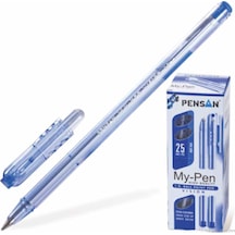 Pensan My-Pen Tükenmez Kalem 1.0 MM 25 Adet - Mavi
