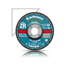 Paslanmaz Flap Zımpara - 115.80 Zr - 10 Adet