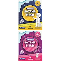 4 -6 Yaş Interaktif Boyama Kitabı 1 - 2 - Dijital Çoklu Zeka Tipi Testi Ilaveli Okuma Takip Ayracı