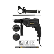 Assur 500W Darbeli Metal Şanzıman 13MM Elektrikli Matkap - 2558